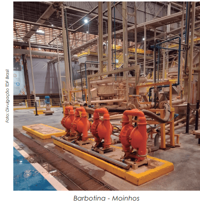 Bombas pneumáticas ganham protagonismo nos processos da indústria cerâmica